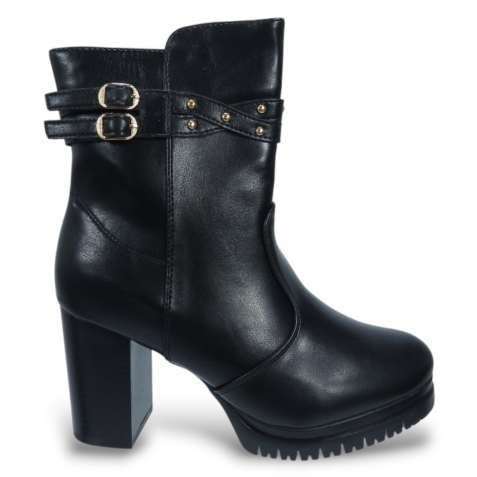 Bota Cano Curto Feminina Mooncity Casual Inverno 73221