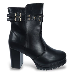 Bota Cano Curto Feminina Mooncity Casual Inverno 73221