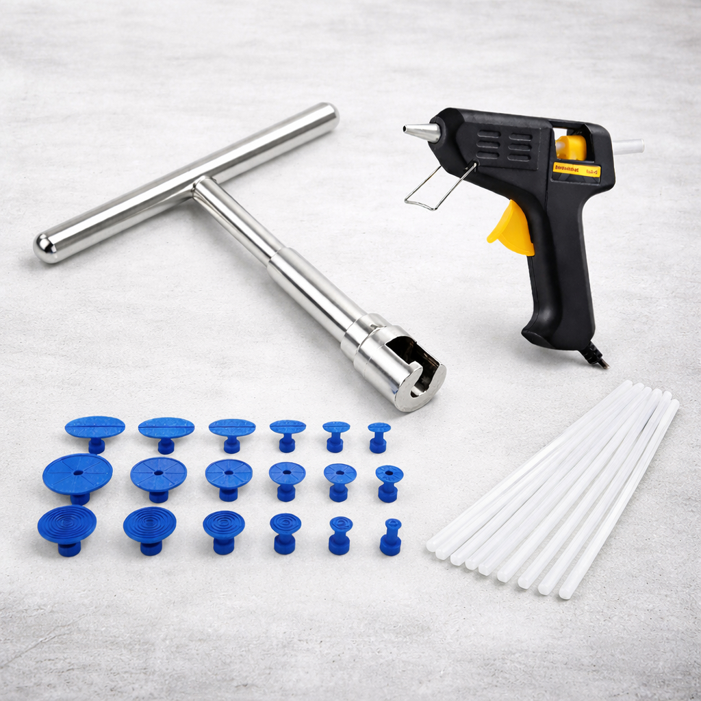 Repuxadeira Martelinho De Ouro Mini + 1 Pistola 18 Ventosas, 6 Cola