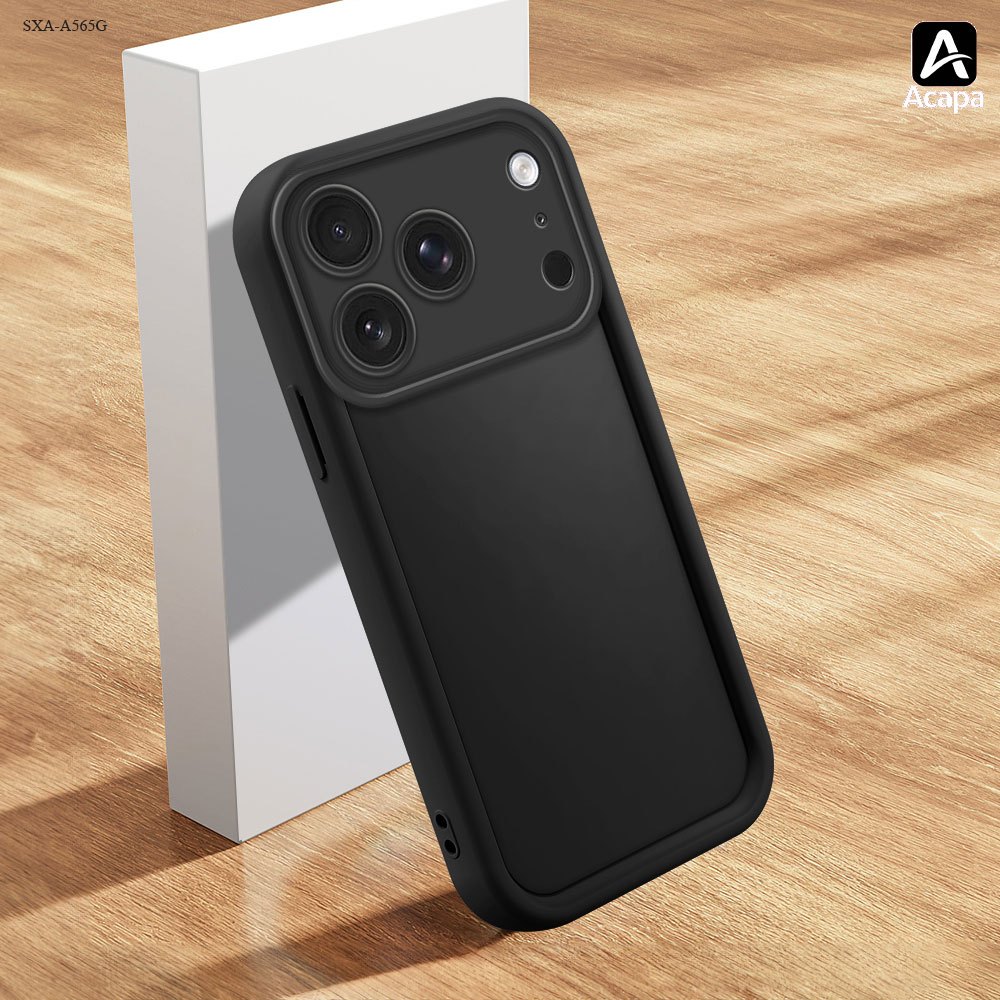 Capinha Anti-queda Macia Silicone Preta Para Samsung Galaxy A56 A55 A54 A53 A52 A52S A36 A35 A34 A32 4G 5G Capa TYB5000