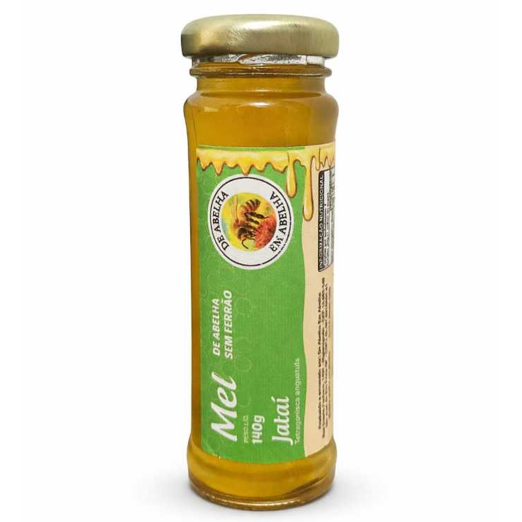 Mel Jataí 140g Ouro Líquido 1un De Abelha Em Abelha