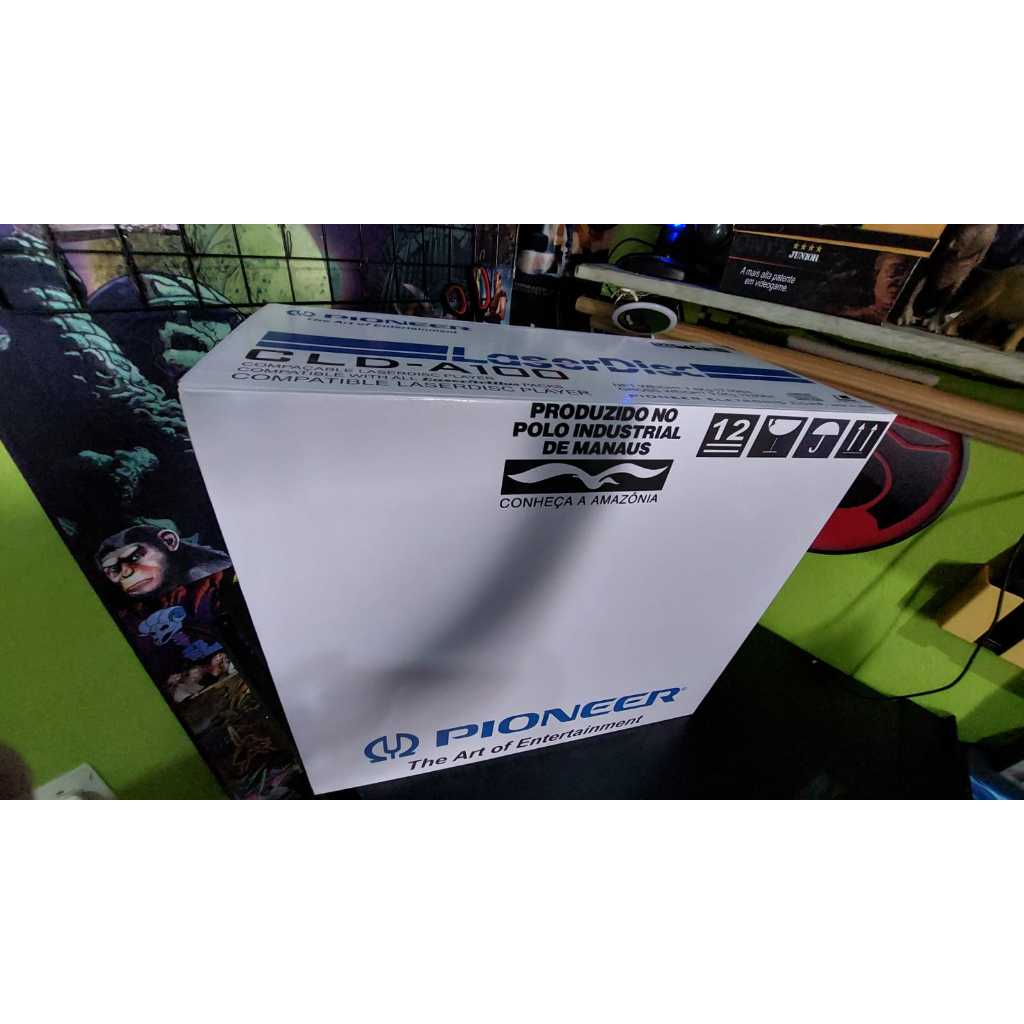 Caixa Vazia Videogame Pionee rLase rDisc CLD-A100