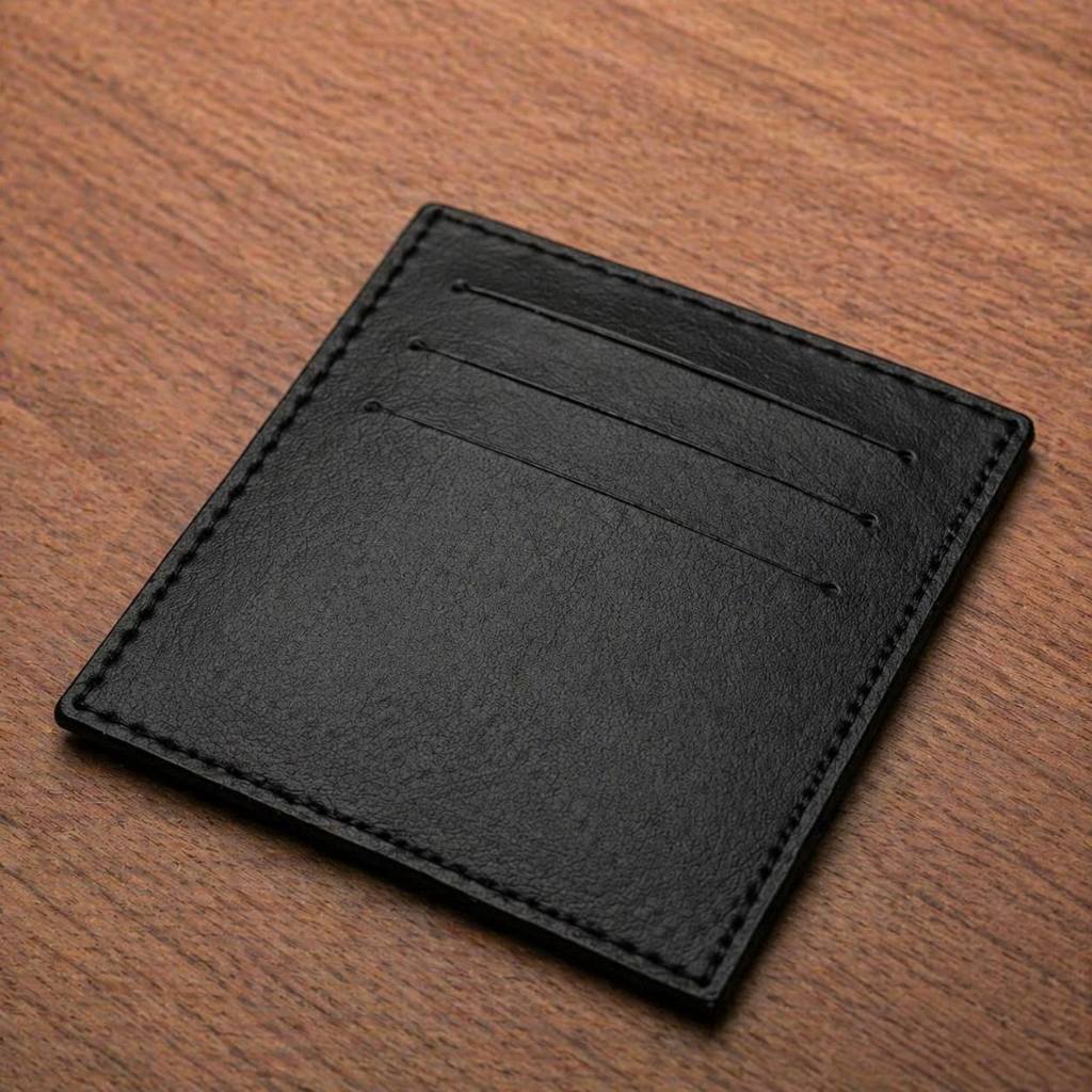 Carteira Masculina Slim Mini Pequena Compacta Porta Cartões Documentos Sintético Presente ou Revenda
