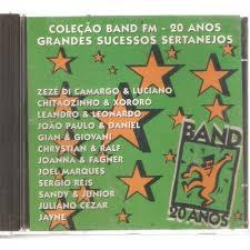 CD Coleção Banda FM 20 Anos Grandes Sucessos Sertanejos - Original Semi Novo Nacional Sertanejo