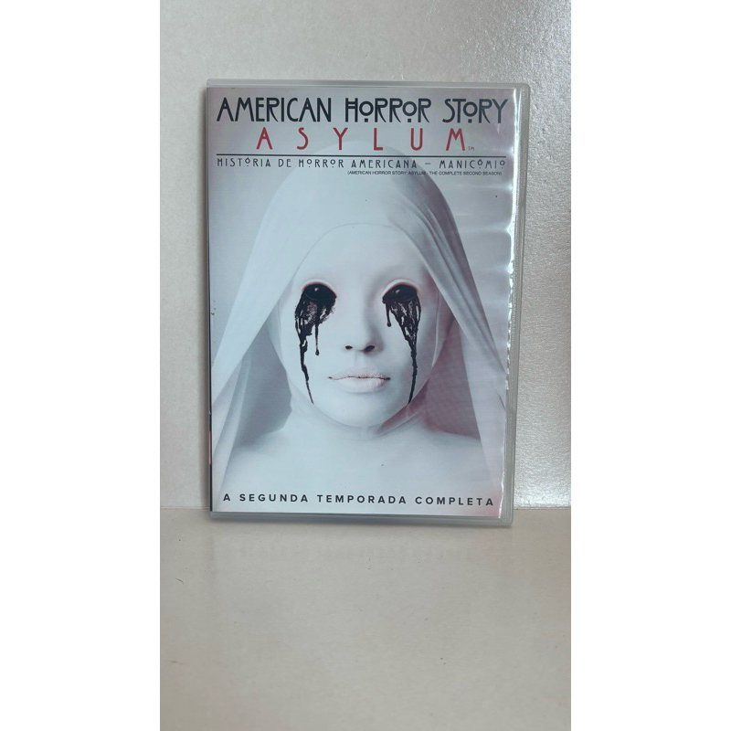 DVD Segunda Temporada Série American Horror Story - Asylum. Legendado. Testado e funcionando