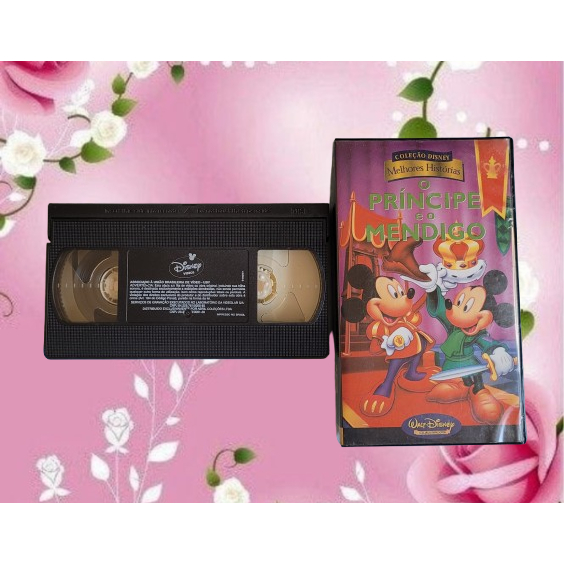 O Príncipe e o Mendigo - Walt Disney - Fita VHS