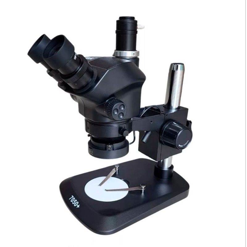 microscópio trinocular ak 7050 com ou sem kit
