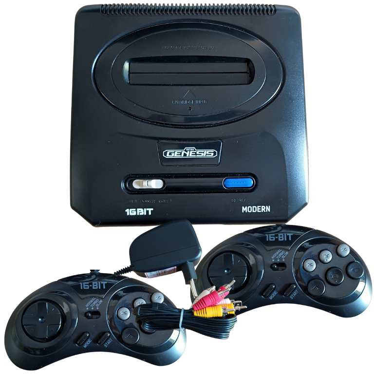 Console de Videogame Sega Retro Genesis Mega Drive16BIT China, compatível com cartuchos Mega Drive