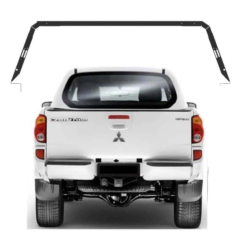 Rack Goleira De Caçamba Removível G4 L200 Triton 2008 A 2026