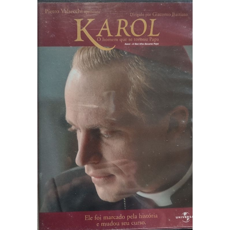 DVD KAROL- A história do Papa João Paulo II - Produto ORIGINAL.