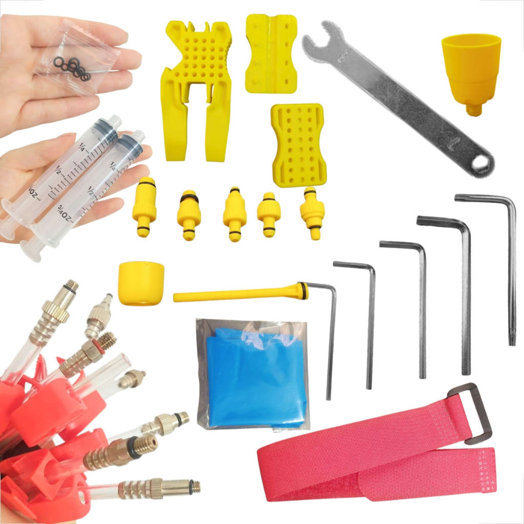 Kit De Sangria Profissional GTA Universal Para Freio Hidráulico Shimano SRAM Magura Avid Tektro