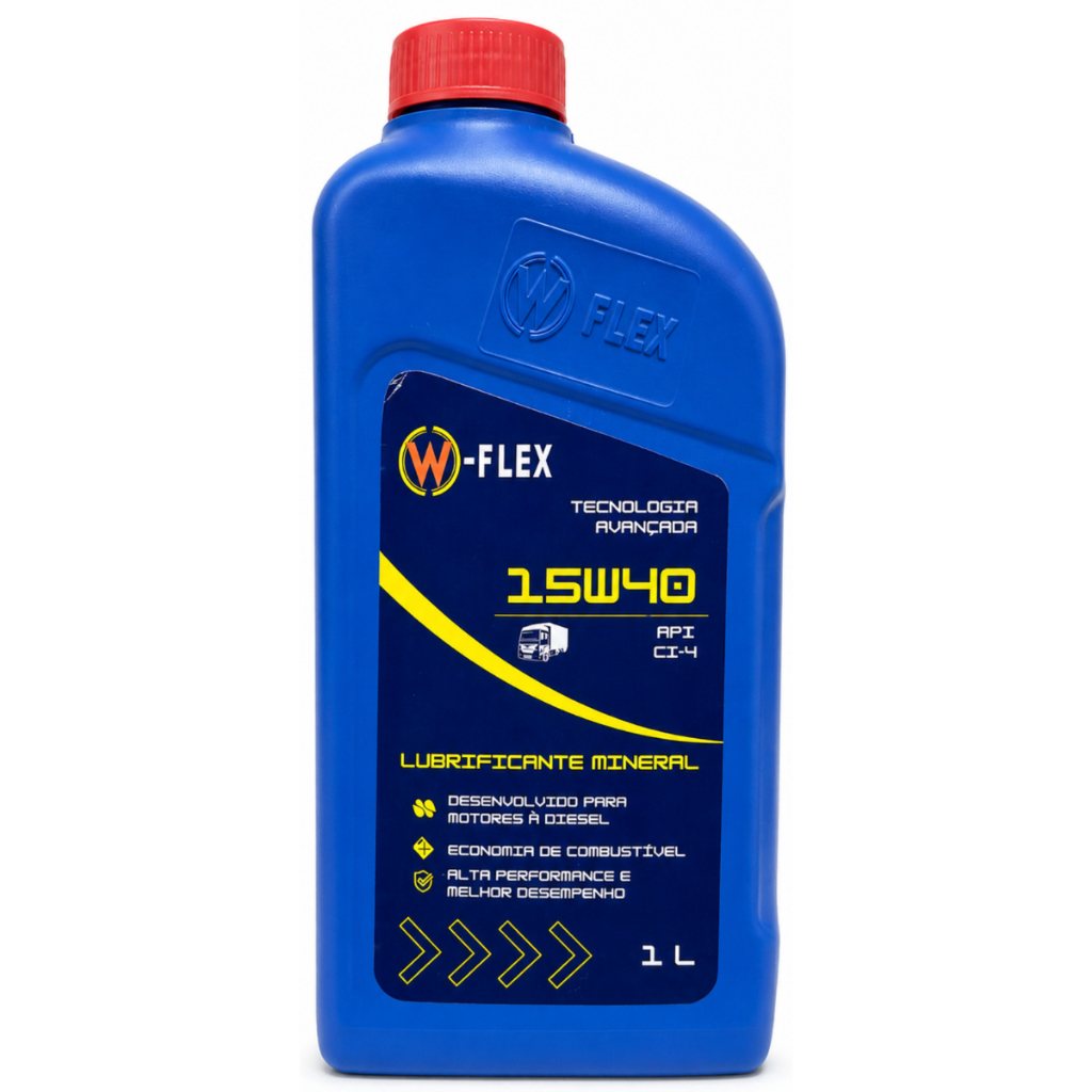 01l Óleo Motor Diesel 15w40 Mineral Api Ci-4 W-Flex