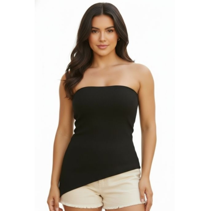 Blusinha Bata Tomara Caia COM BOJO  Assimétrica Bata assimétrica Ribana moda blogueira super tendencia Roupas Feminina