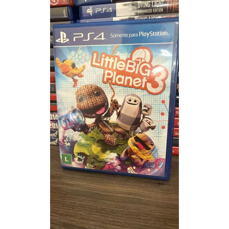 Jogo LittleBigPlanet 3 PS4 Playstation 4 Mídia fisica