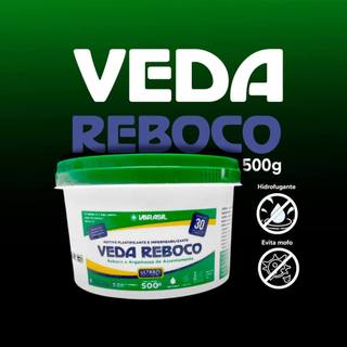 Veda Reboco [500g]Veda Reboco,Aditivo Plastificante,Impermeabilizante para Reboco
