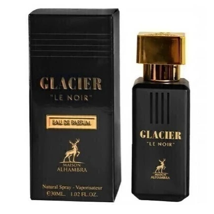 Perfume Miniatura Maison Alhambra GLACIER LE NOIR EDP 30ml