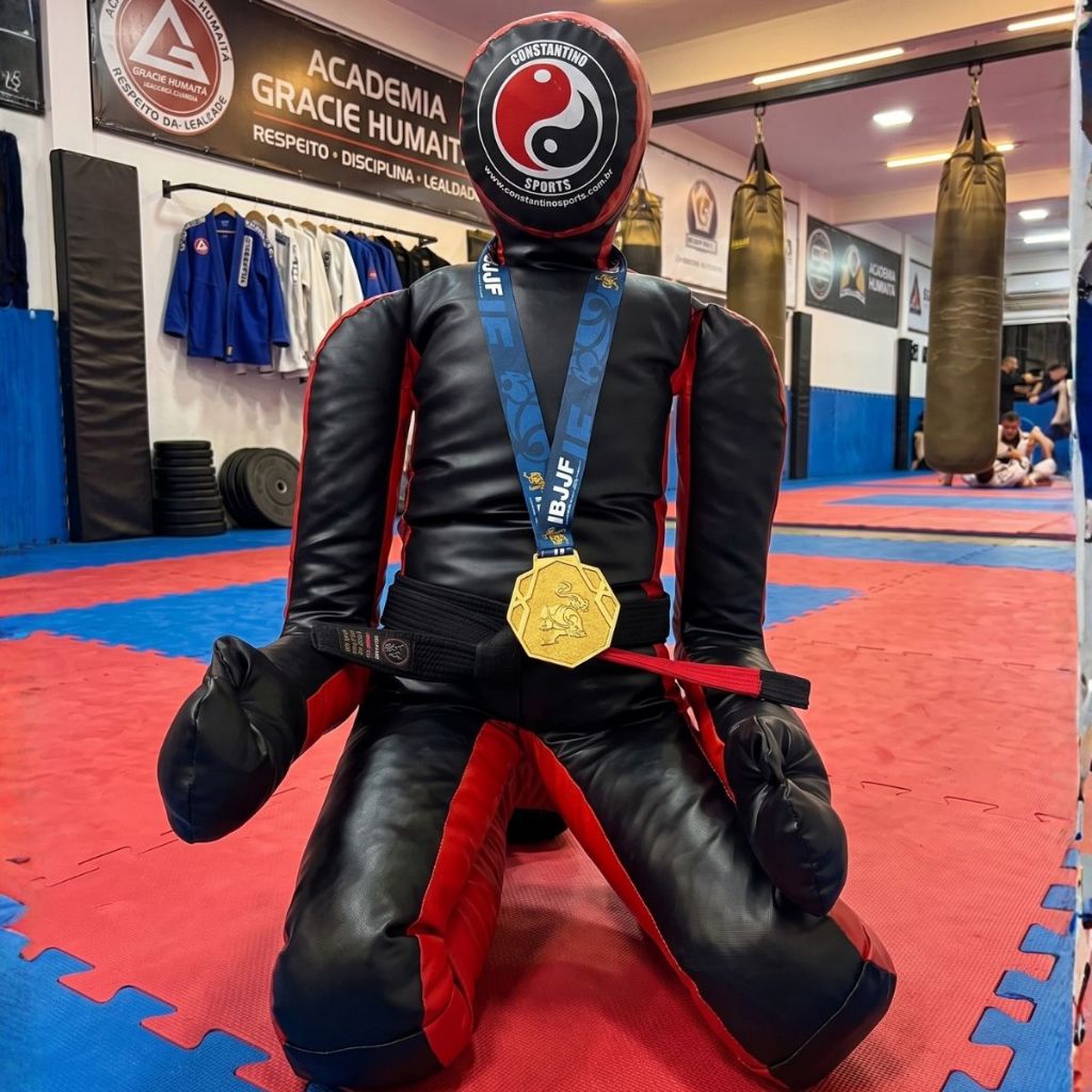 Boneco Sparring Jiu Jitsu Constantino Adulto Branco Vazio