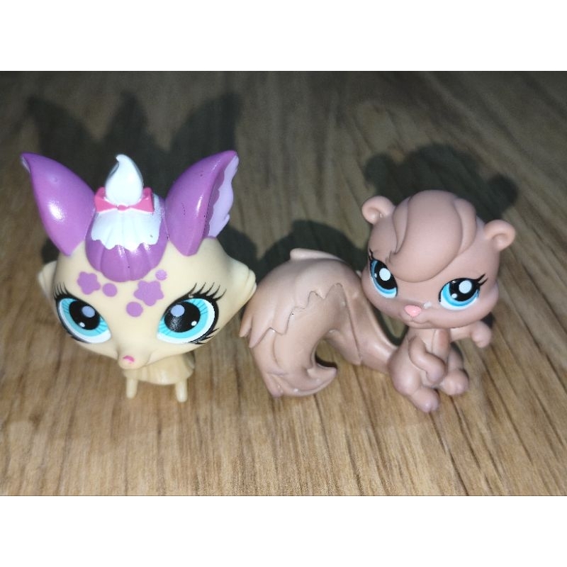2 Miniatura Littlest Pet Shop