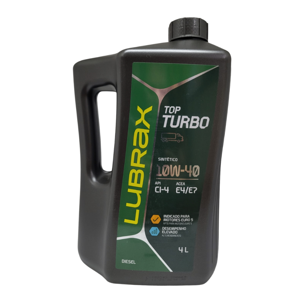 Óleo Motor Diesel Lubrax Top Turbo 10w40 Sintético API CI-4 ACEA E4/E7