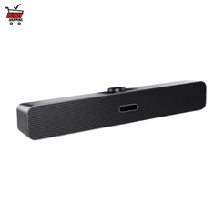 Soundbar para Computador e Notebook Caixa de Som Gamer Potente 6W RMS USB P2 Estéreo Home Office