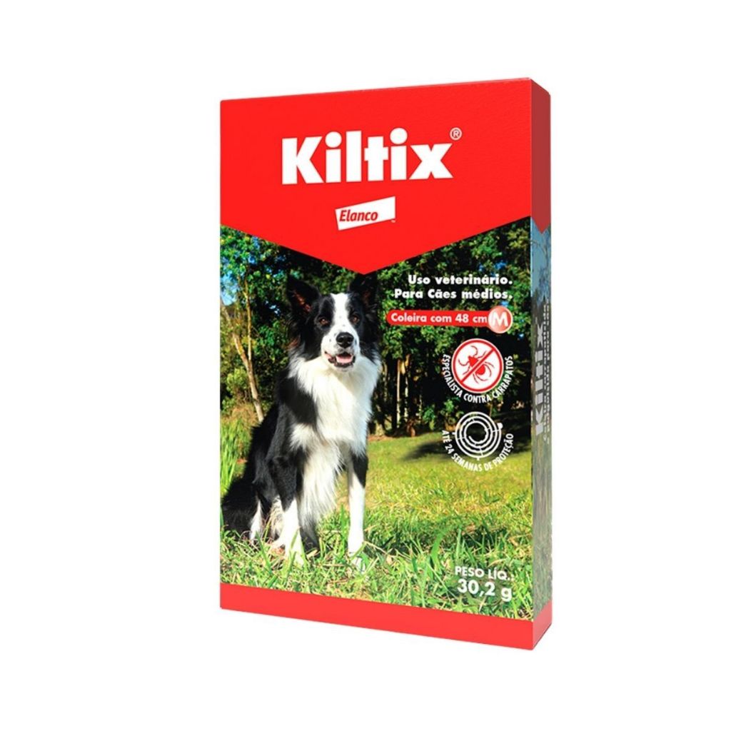 Kiltix Elanco Coleira Antipulgas e Carrapatos - Tam. M · foto 2