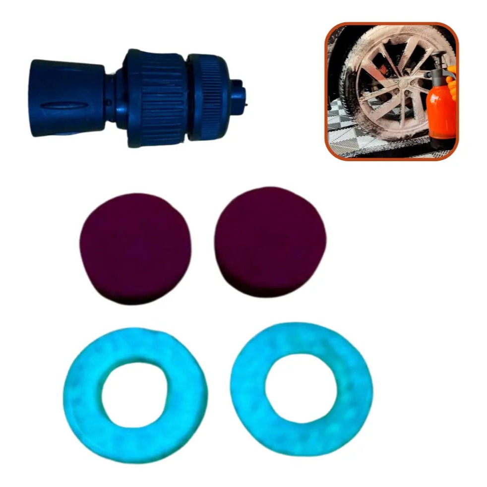 Kit Reparo Speed Clean Kers 2 Aneis 2 Espuma + Bico Espumação