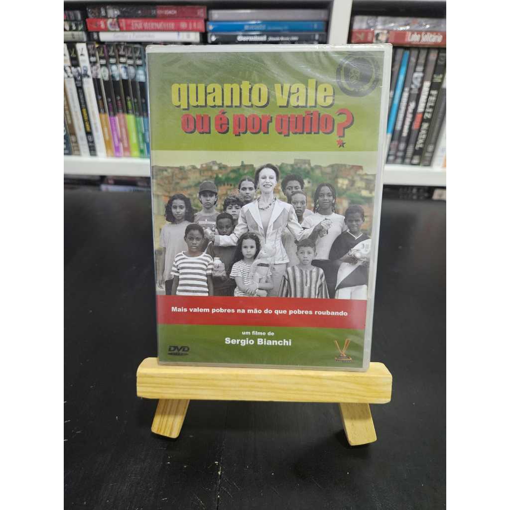 DVD Quanto Vale ou é Por Quilo? - Sérgio Bianchi - Versátil - Lacrado