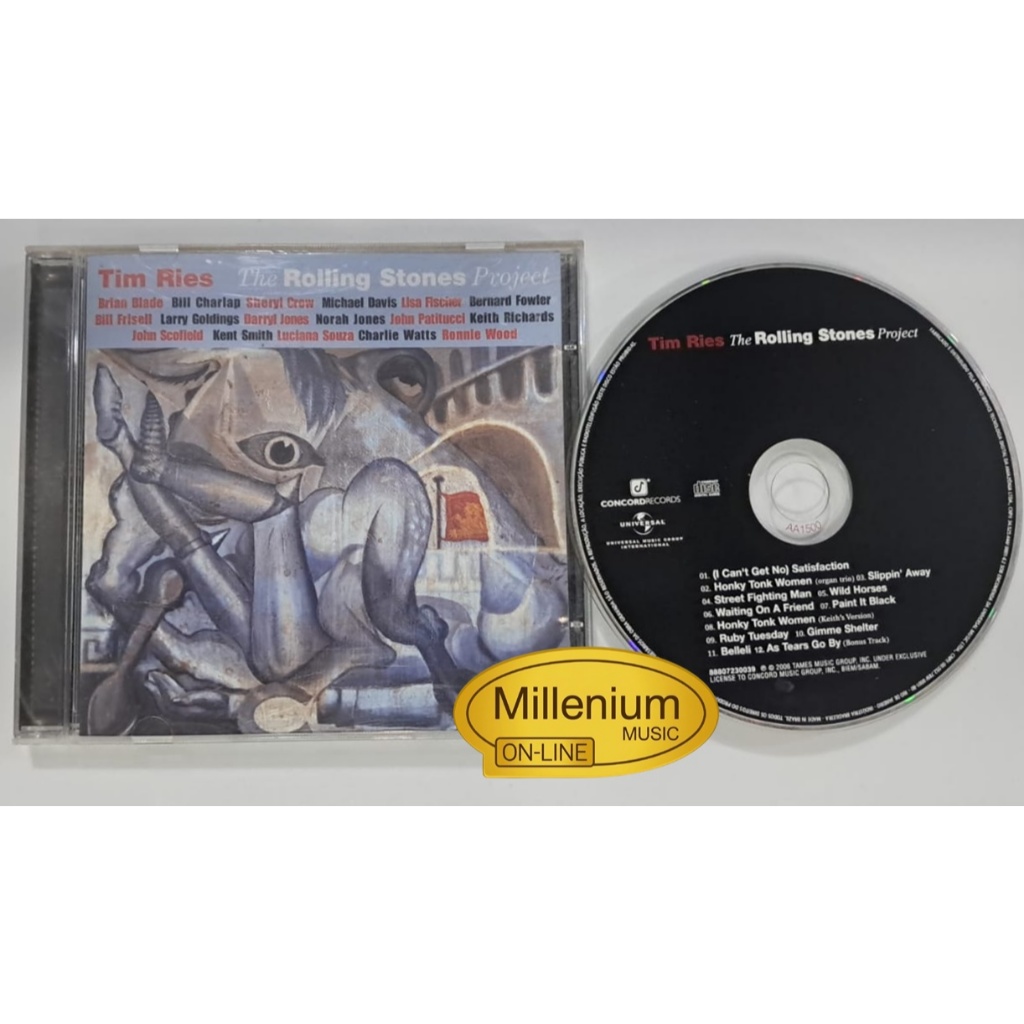 CD Tim Ries The Rolling Stones Project 2005 Original Gravadora Colecionador Ótimo Estado