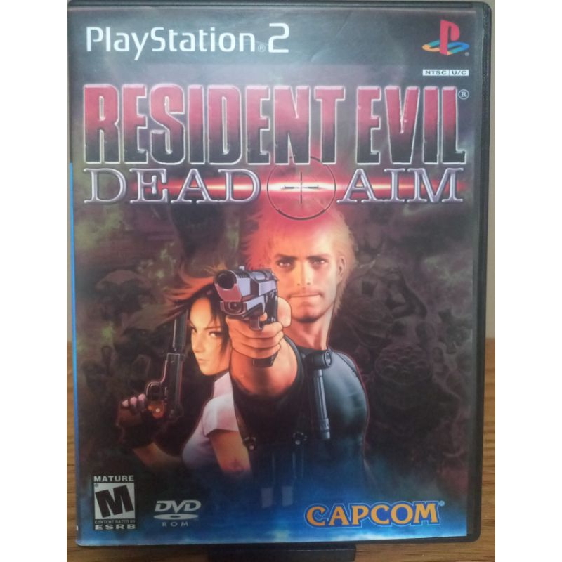 Resident Evil Dead Aim (Repro de alta qualidade com Manual) - PS2