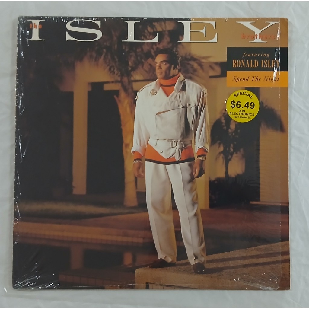 LP The Isley Brothers Featuring Ronald Isley Spend The Night