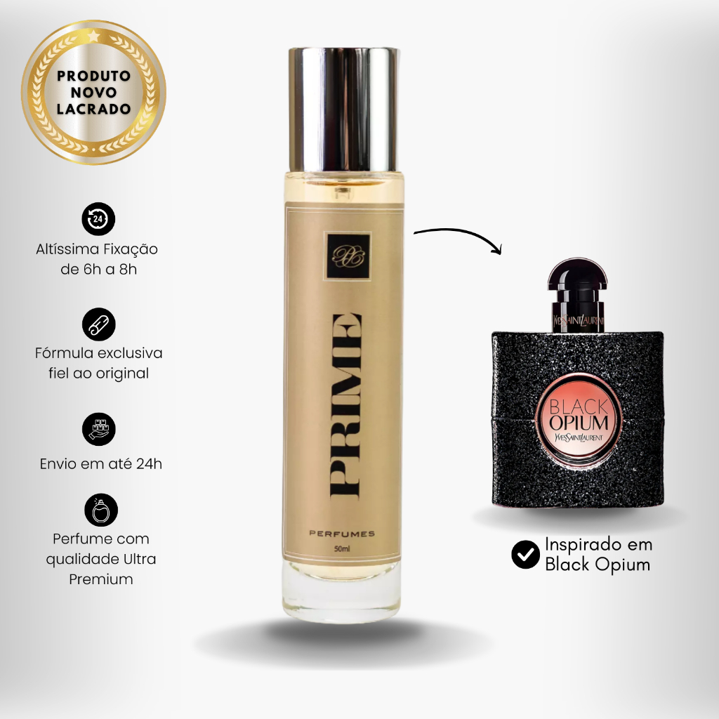 Perfume Feminino Prime F26 Inspirado Black Op.  Eau de Parfum  - 50ml