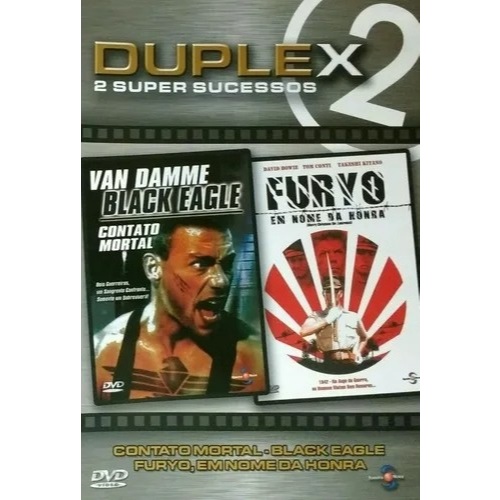 CONTATO MORTAL (Van Damme) & FURYO (David Bowie) - EM NOME DA HONRA DVD (2 FILMES)