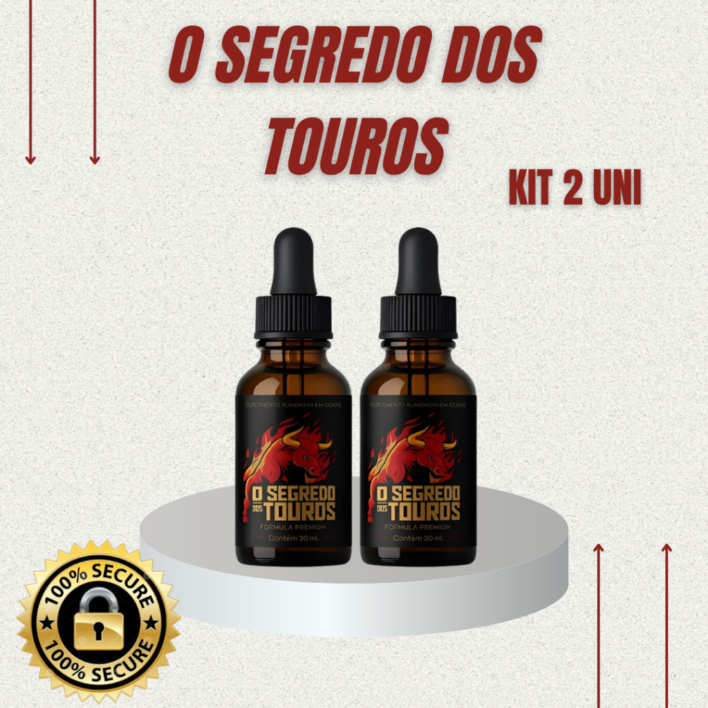 Mega Promoção O Segredo Dos Touros Original Super Eficaz 30ML