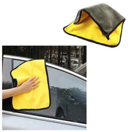 Toalha Pano Limpeza 30x40 48g 2 Lados Limpar Carros sem Arranhar Multiuso De Microfibra Macia