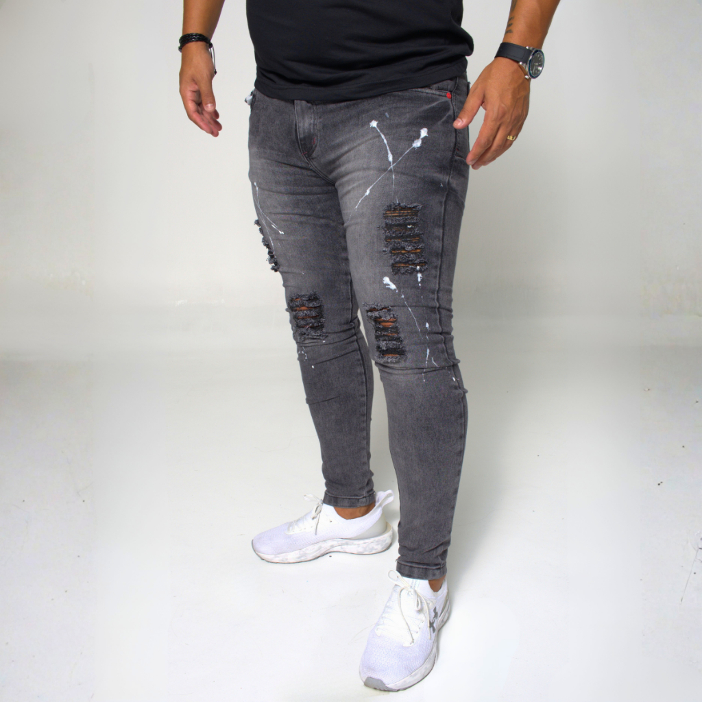 Calça Jeans Jogador Masculina Super Skinny Premium | Conforto Absoluto - Lançamento 2026