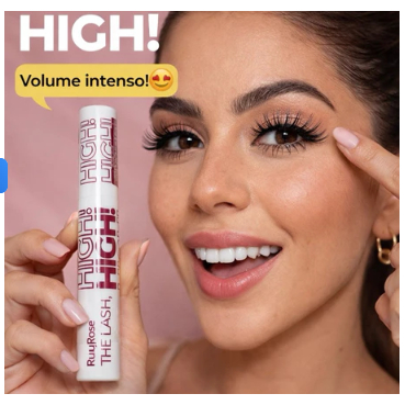 Rímel Máscara De Cílios The Lashes Up The Lash High Ruby Rose Volume Alongamento Definição Rimel Preta Volume