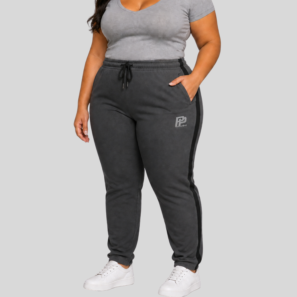 Calça Feminina Esportiva Plus Size Confortável Roupas Dry Fit Fitness Casual Treino Dia Dia