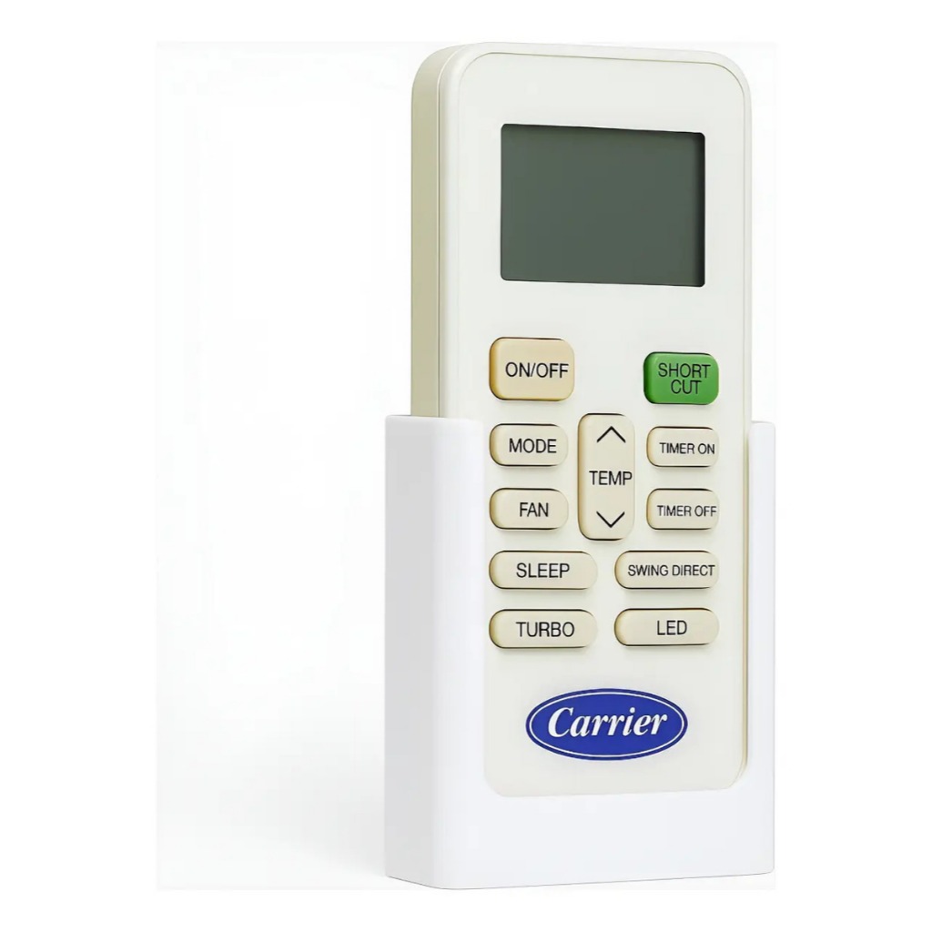 Suporte Controle Ar Condicionado Modelo Carrier Suporte Parede Boa Fixação Furação Para Instalação