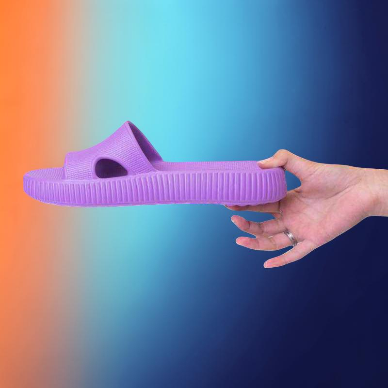 Chinelo Slide Feminino Plataforma EVA Leve e Flexível - Achadinhos da Raq