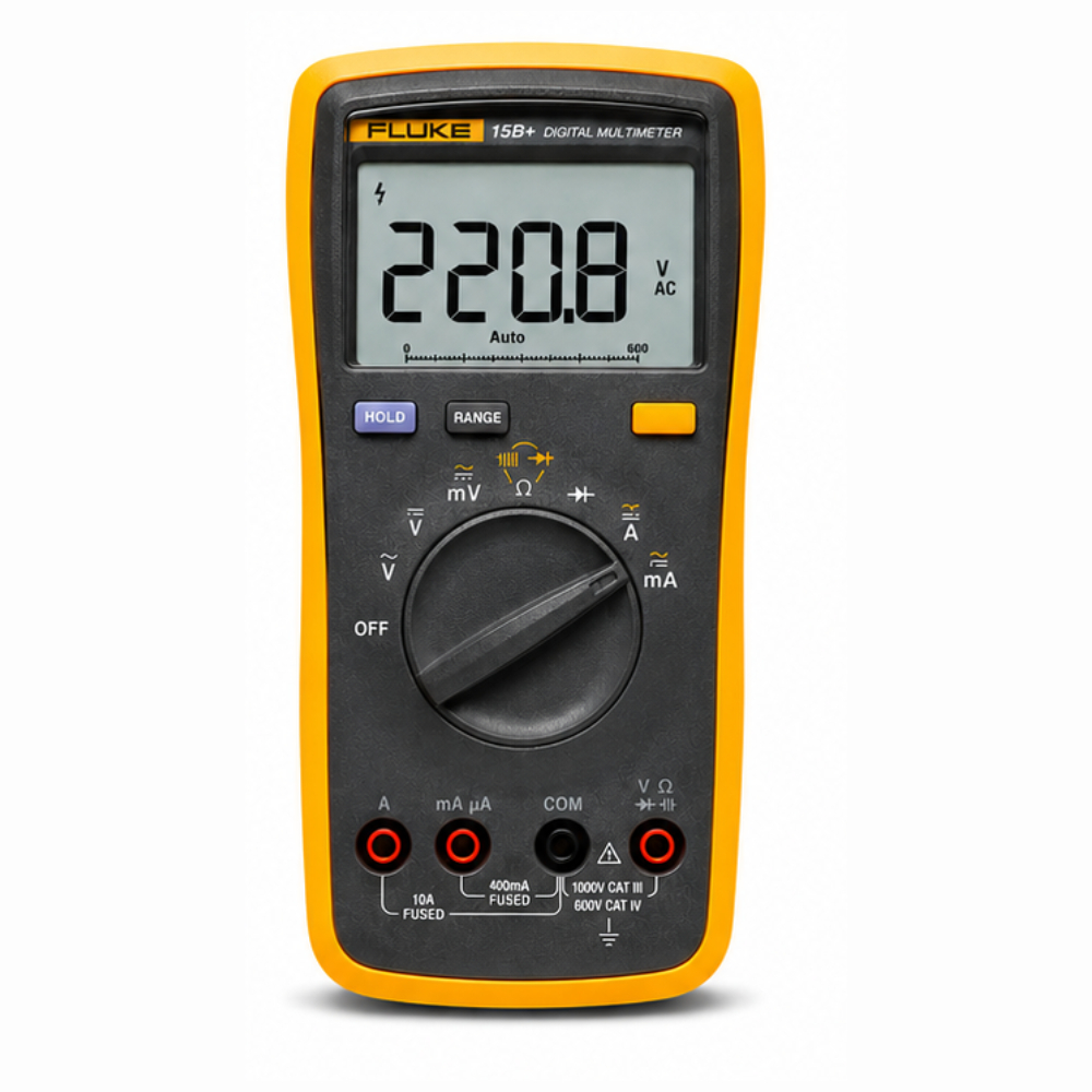 Multímetro digital 15B+ Fluke CAT III 600v