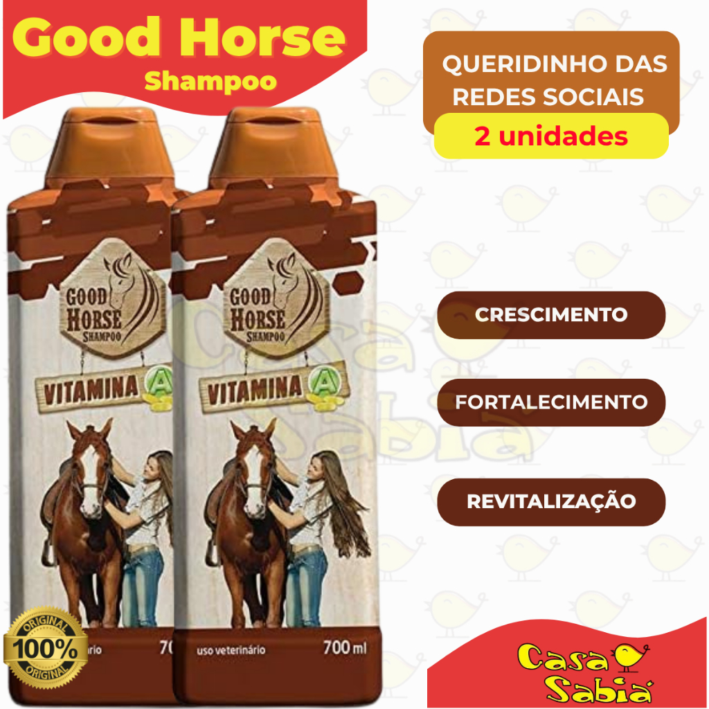 Shampoo Good Horse Crescimento E Fortalecimento