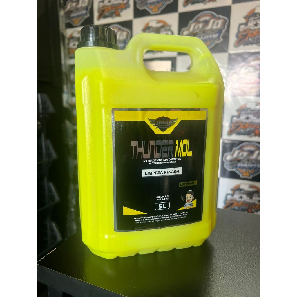 DETERGENTE AUTOMOTIVO JANU 5LITROS THUNDER MOL
