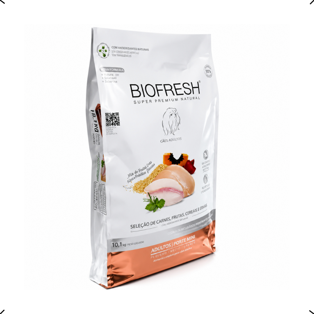 RAÇÃO BIOFRESH CASTRADO ADULTO RAÇA PEQUENA 10KG