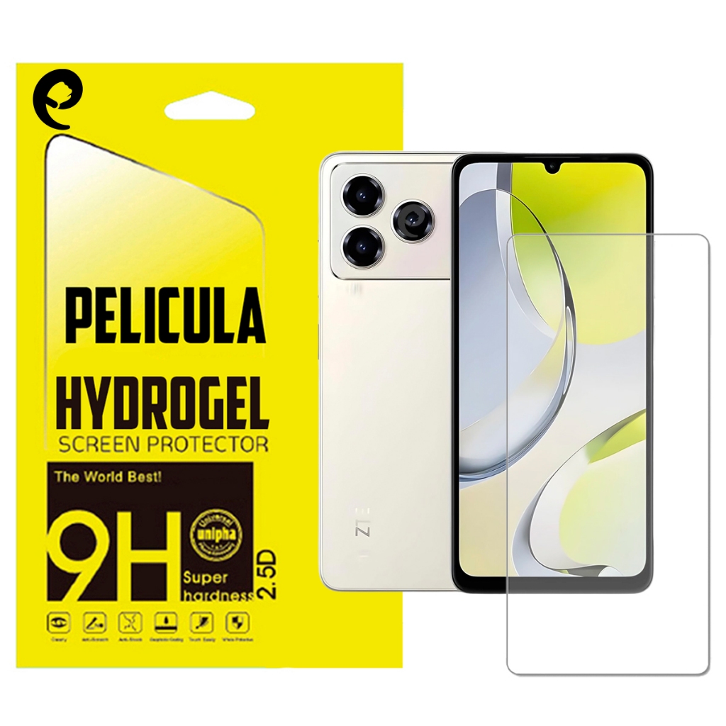 Película Hidrogel Privacidade Fosca Traseira em TPU Protetora Compativel Smartphone Celular ZTE Nubia Blade A56 PRO