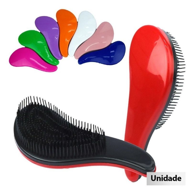 Escova Mágica de Cabelo com Tecnologia Anti Frizz