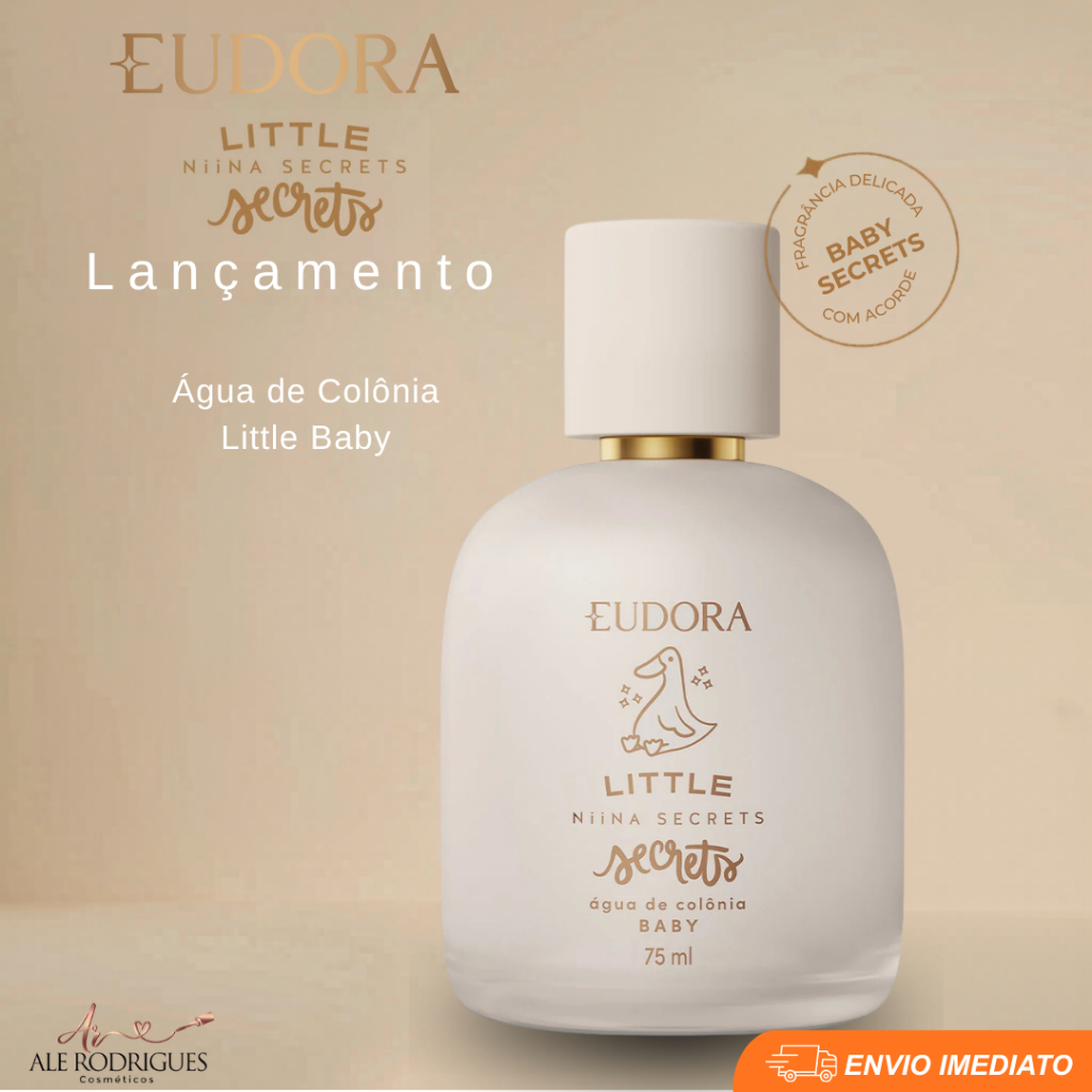 Água De Colônia Eudora Baby Little Secrets Niina Secrets 75Ml