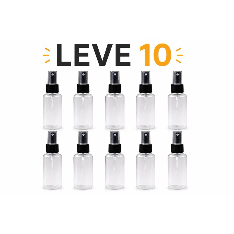 Spray 10 unidades 60ml . Spray perfume , uso cosmético e uso geral