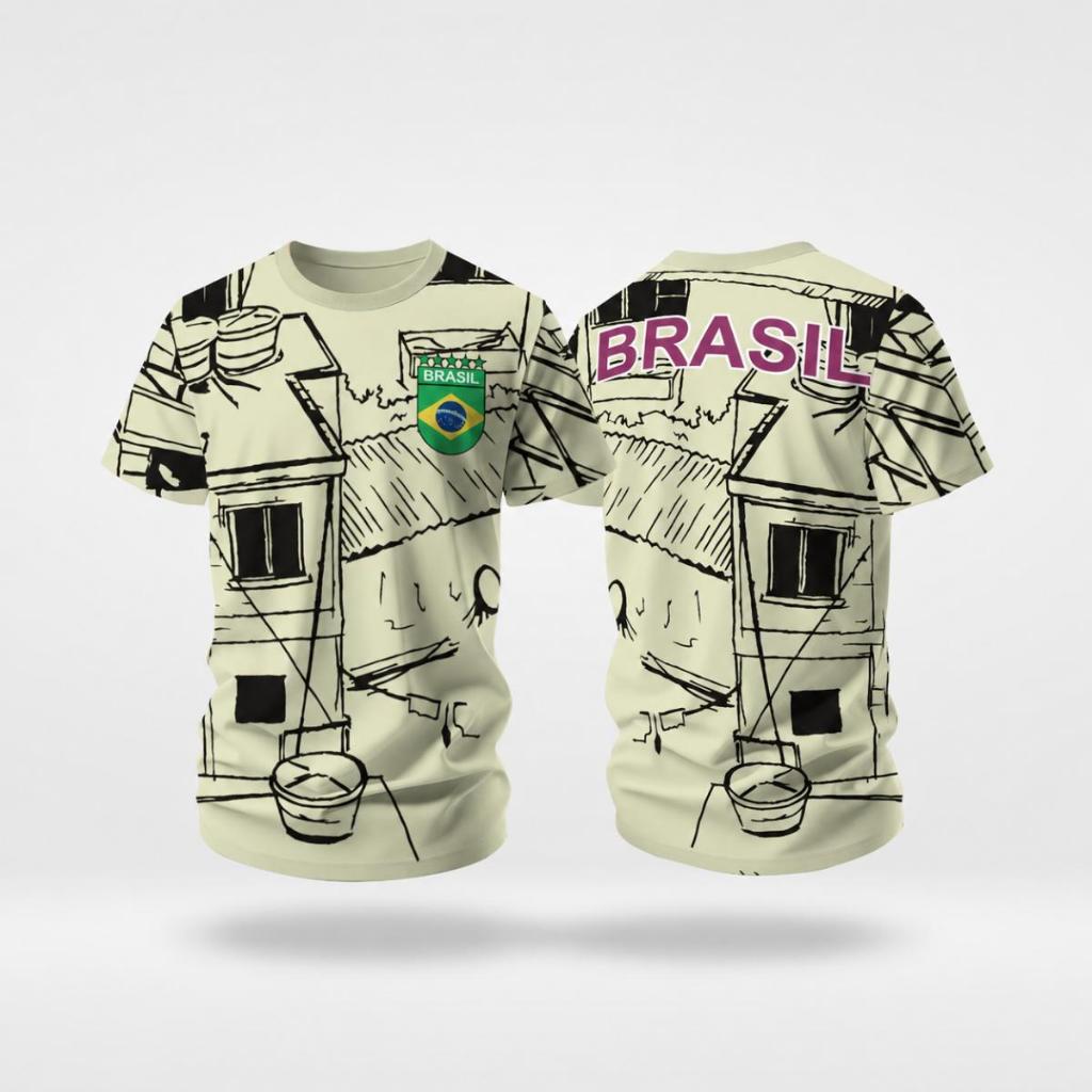CAMISA  DO BRASIL MODELO 1