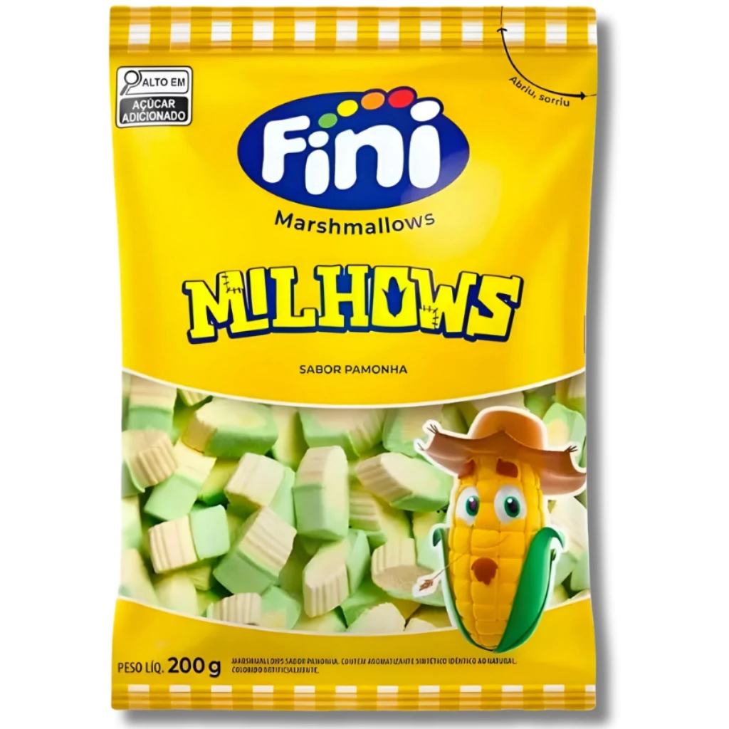 Marshmallows Milhows Pamonha 200g Fini Festa Junina