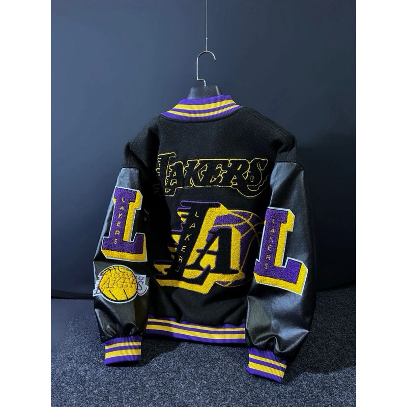 Jaqueta Los Angeles Lakers Nba (bomber, Varsity, Colegial)